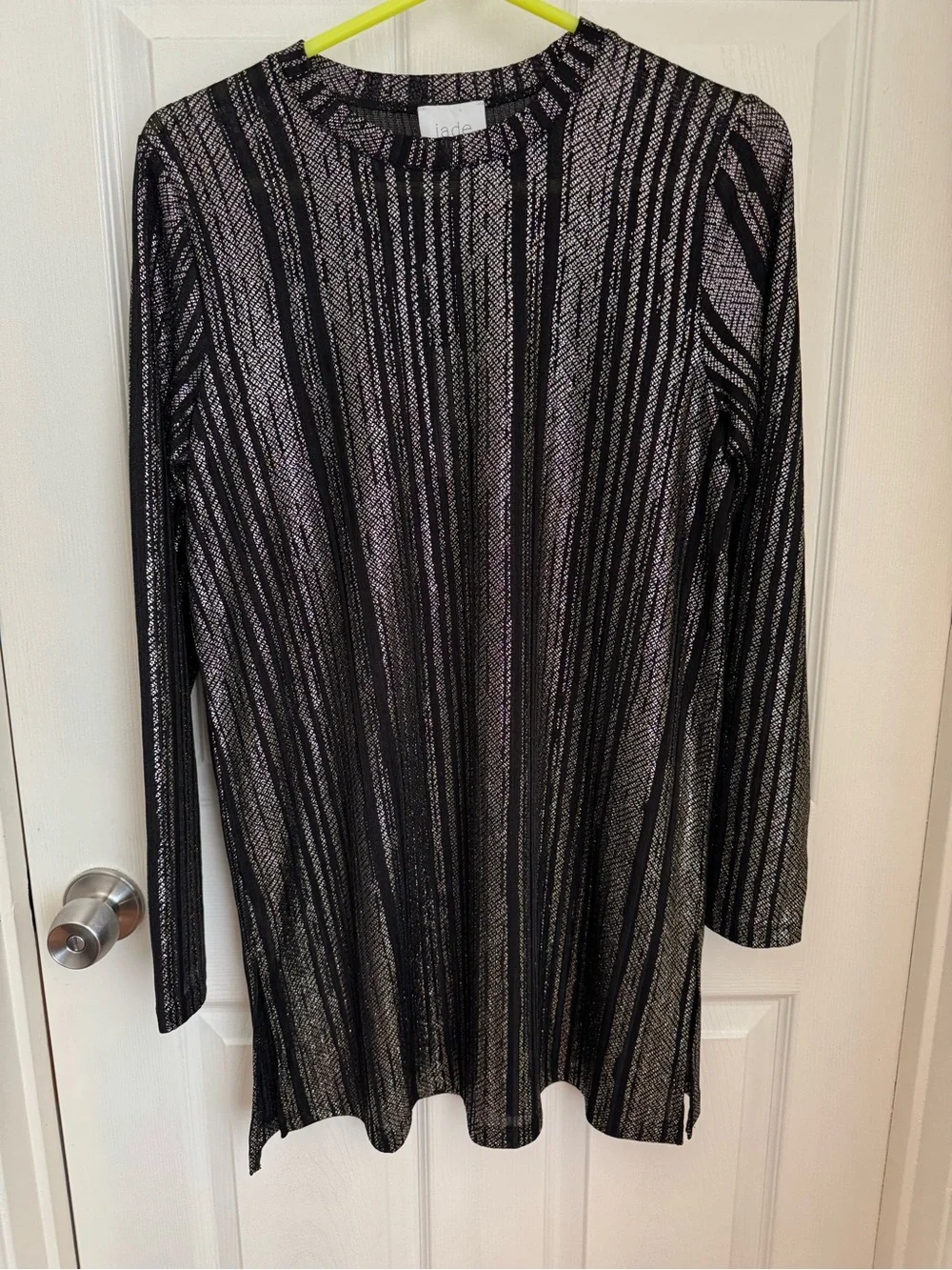 JOHNNY WAS Jenna Metallic Tunic (NWT) Size M - Picture 2 of 10